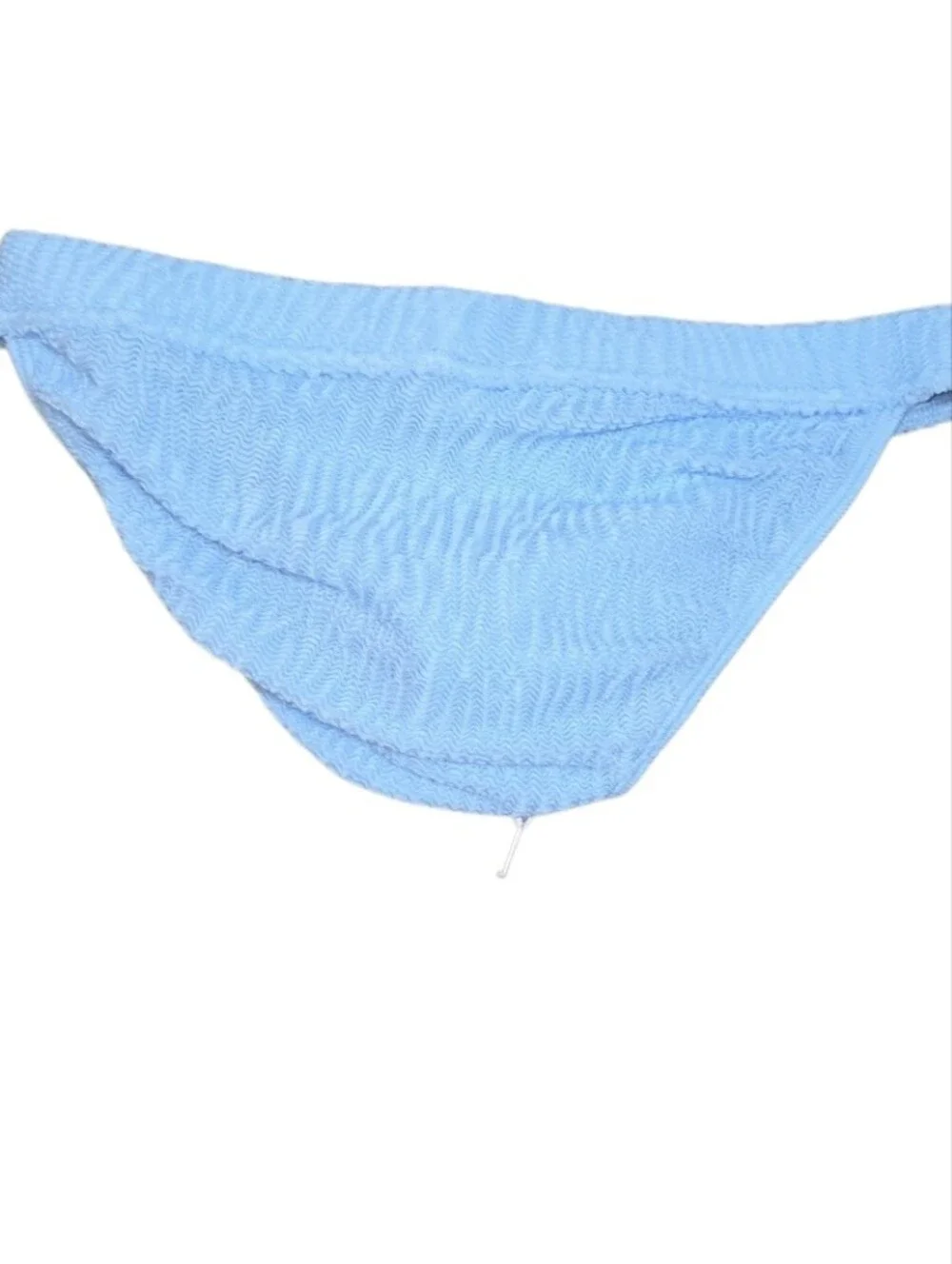 Modus Vivendi Blue Wavy Swim Brief Bikini Swimwear Textured Men's Medium